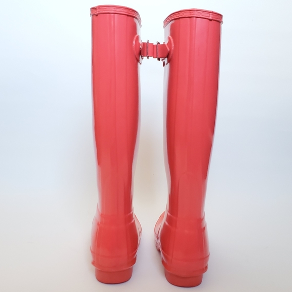 ๐Rain Hunter Boots Like New Tall Gloss๐ - Picture 11 of 16